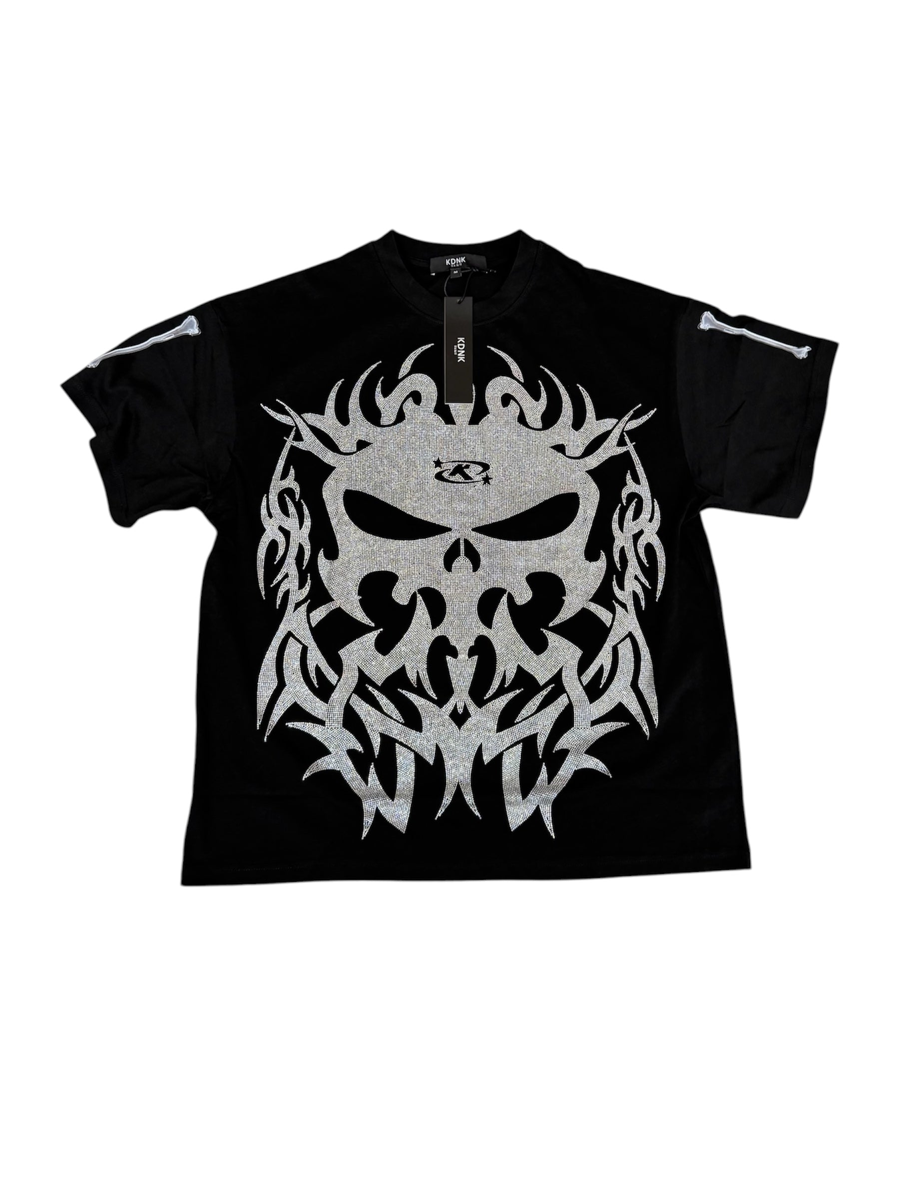 REBELLIOUS RHINESTONE T-SHIRT
