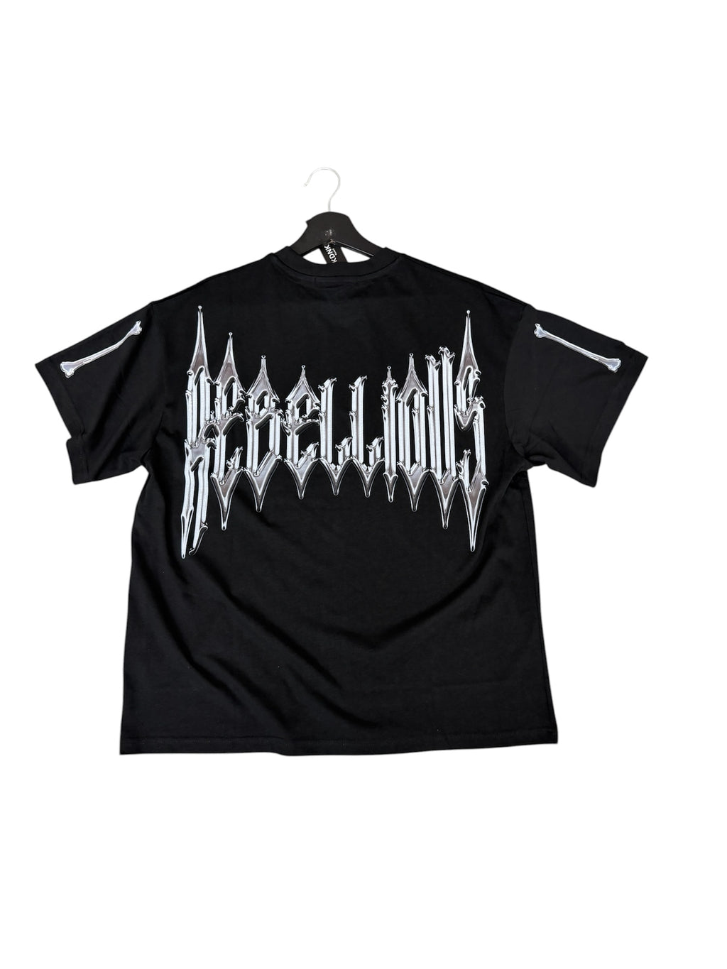 REBELLIOUS RHINESTONE T-SHIRT