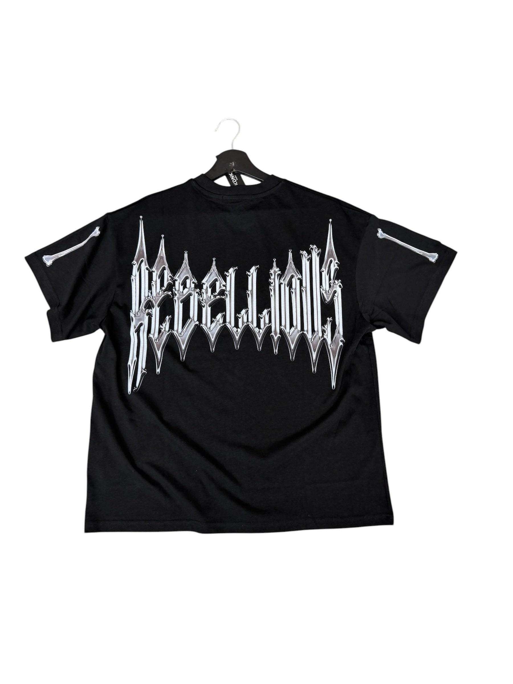 REBELLIOUS RHINESTONE T-SHIRT