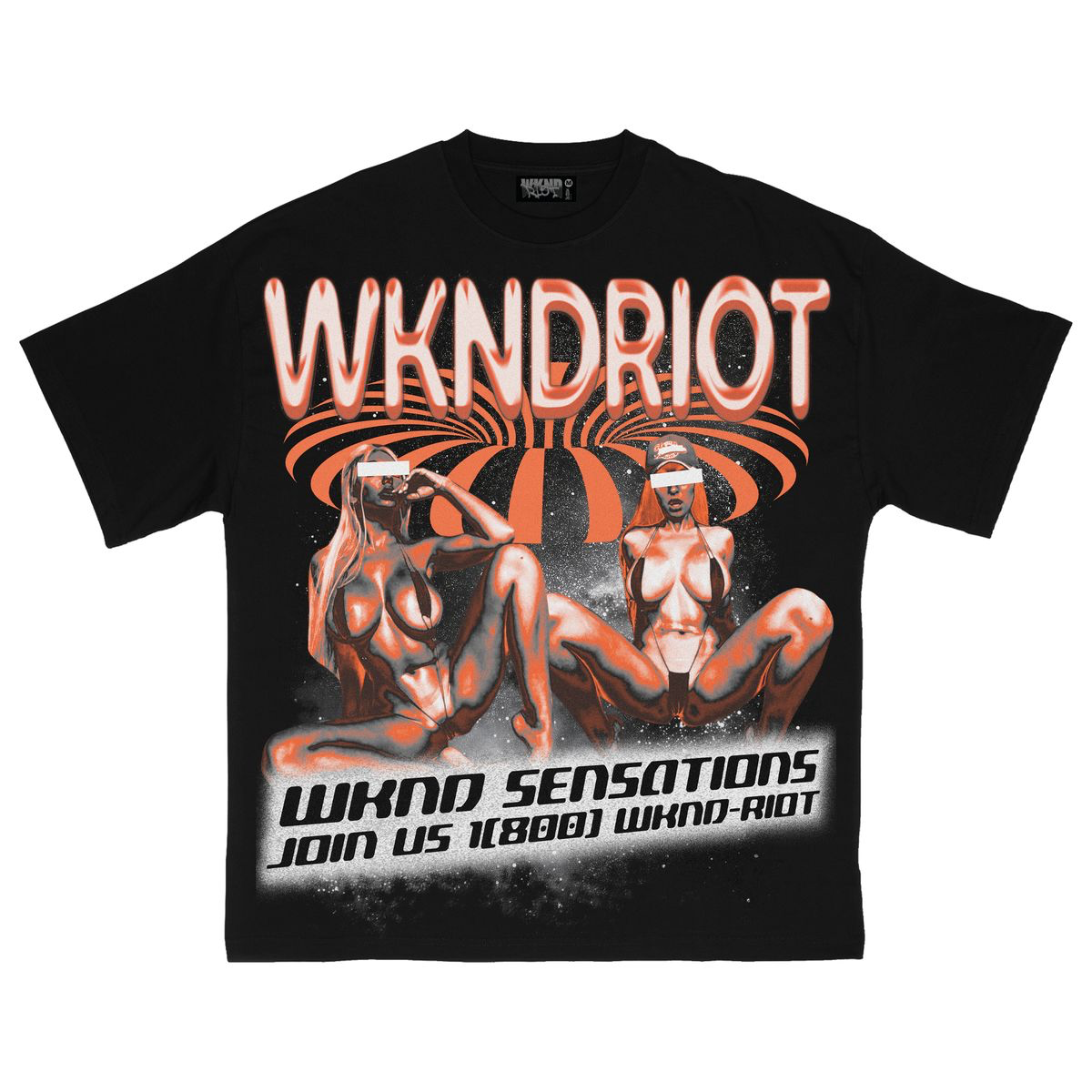 WKND RIOT SENSATIONS TEE