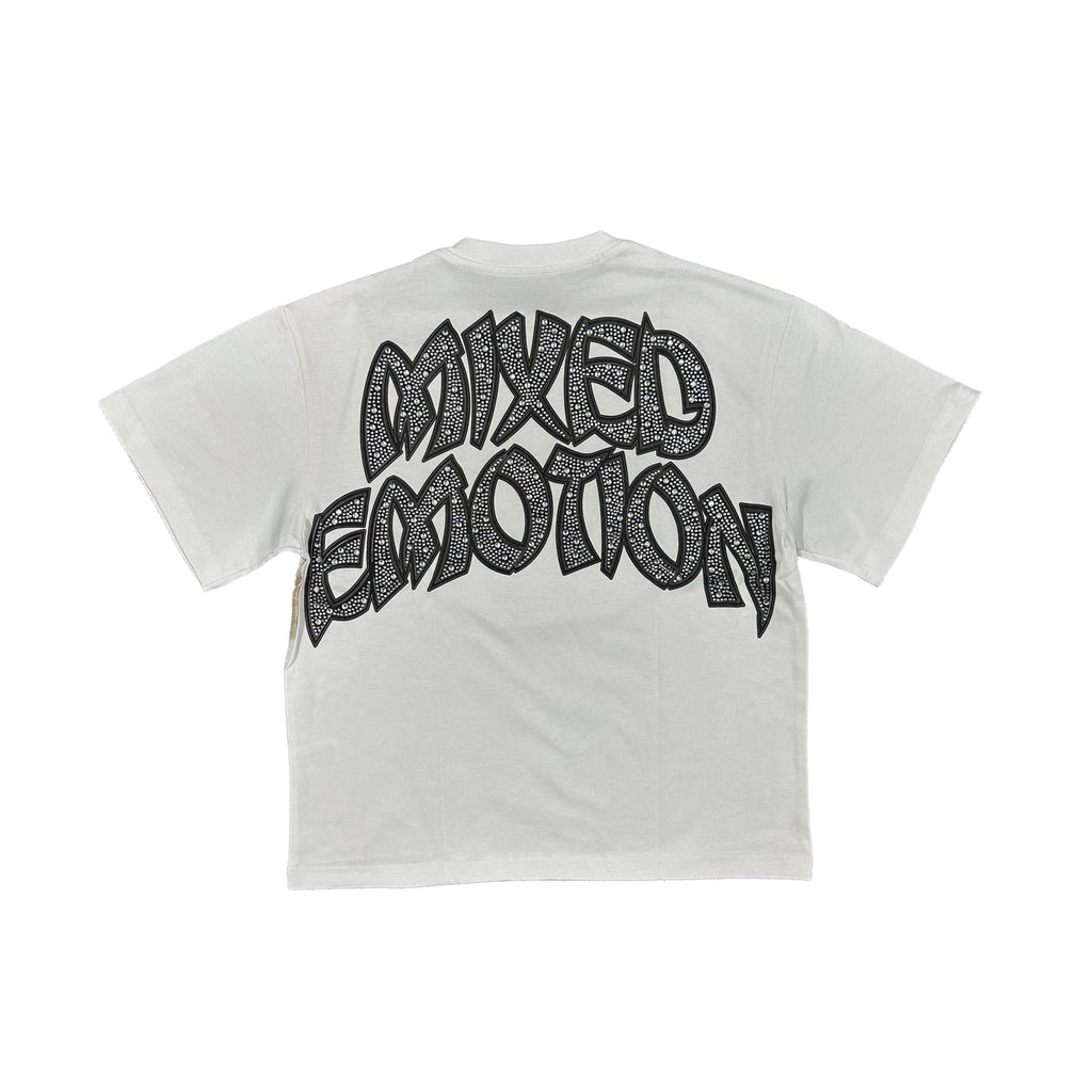 MIXED EMOTION White “Arch Angel” Tee