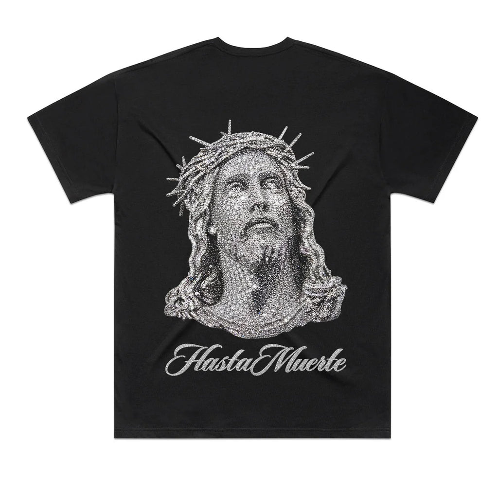 HASTA MUERTE HM JESUS PENDANT F/B - TEE