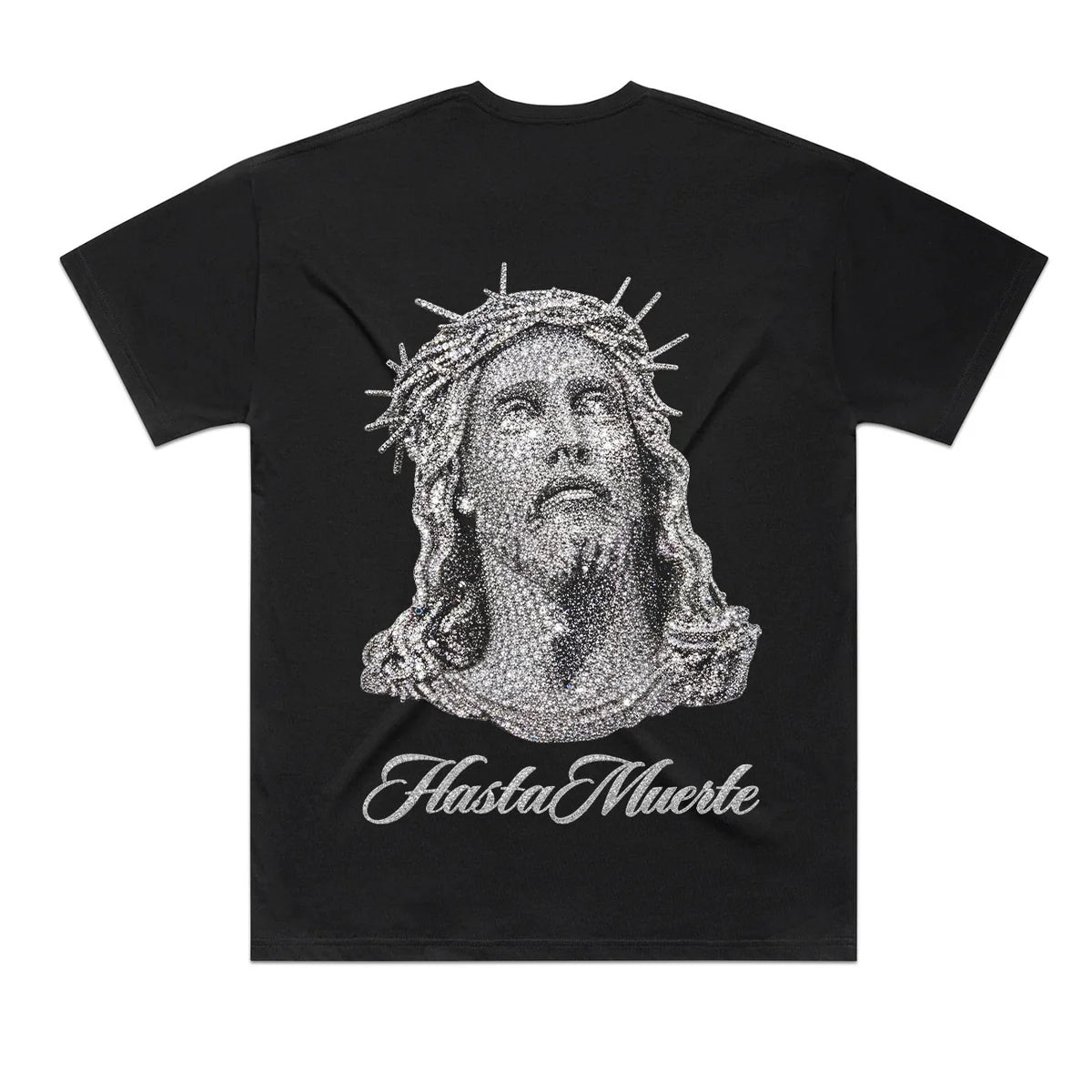 HASTA MUERTE HM JESUS PENDANT F/B - TEE