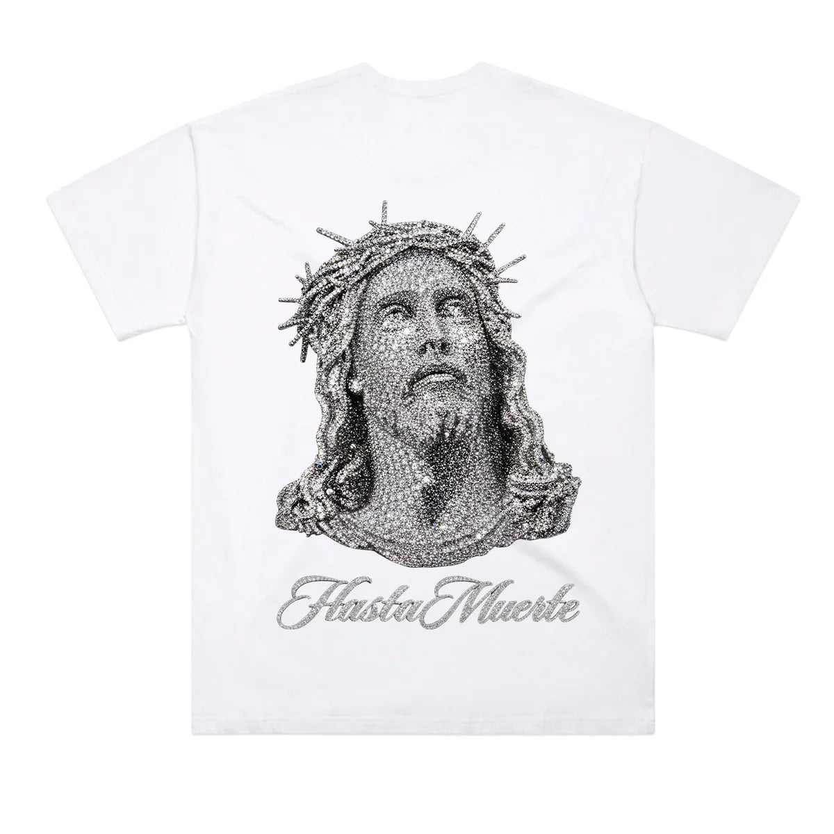 HASTA MUERTE HM JESUS PENDANT F/B - TEE