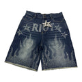 WKND RIOT Denim Shorts